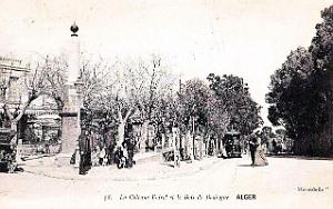 1740- Alger - La Colonne Voirol et le Bois de Boulogne